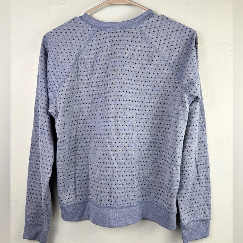 Marine Layer Light Blue Crewneck Sweatshirt - Picture 4 of 4